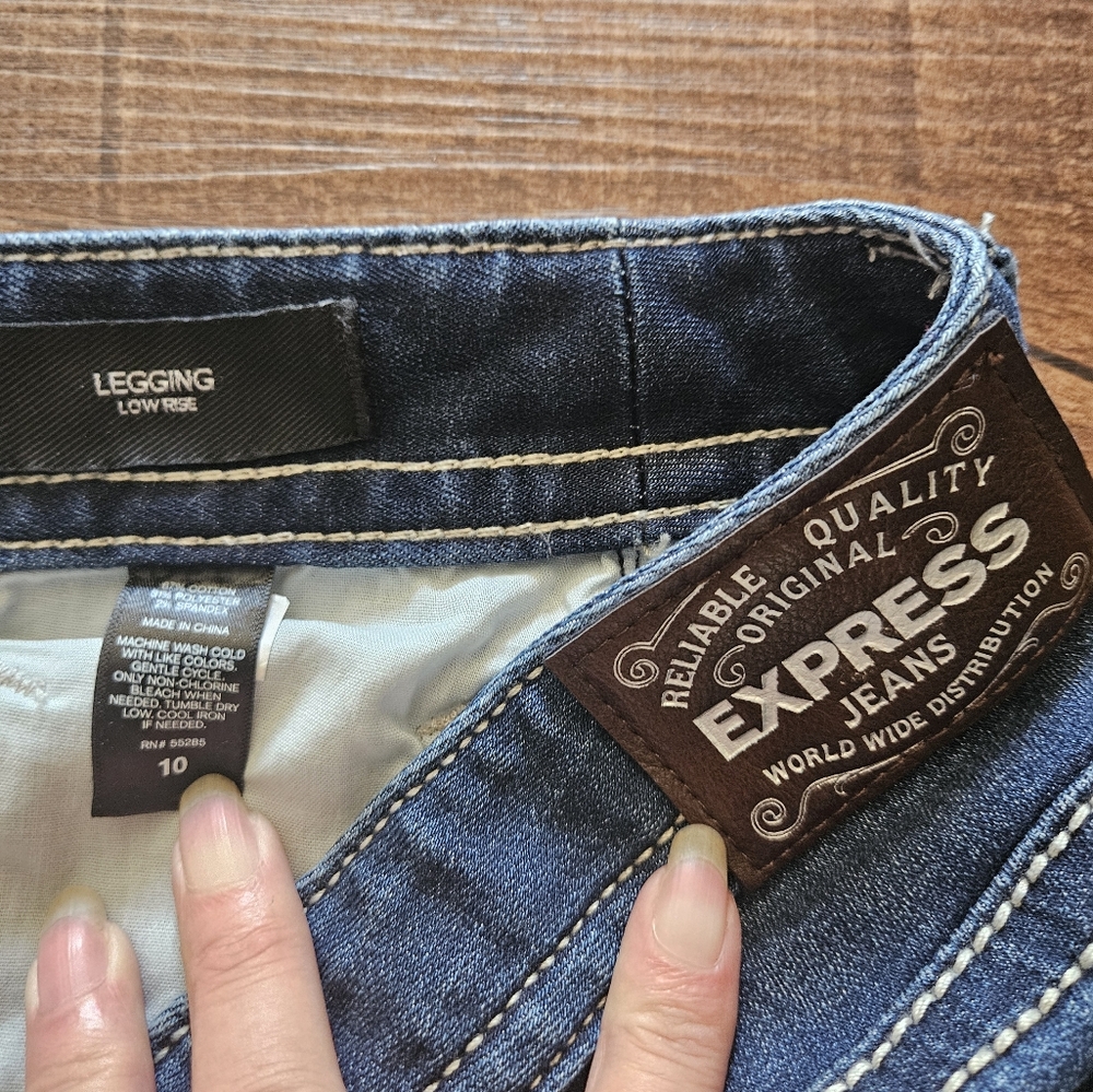 Express jean legging
